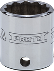 Proto® Tether-Ready 3/8" Drive Socket 20 mm - 12 Point - Industrial Tool & Supply