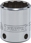 Proto® Tether-Ready 3/8" Drive Socket 7/8" - 12 Point - Industrial Tool & Supply