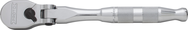 Proto® 1/4" Drive Flex Head Precision 90 Pear Head Ratchet Long 9"- Full Polish - Industrial Tool & Supply