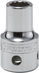 Proto® Tether-Ready 1/2" Drive Socket 10 mm - 12 Point - Industrial Tool & Supply