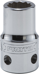 Proto® Tether-Ready 1/2" Drive Socket 12 mm - 12 Point - Industrial Tool & Supply