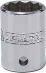 Proto® Tether-Ready 1/2" Drive Socket 21 mm - 12 Point - Industrial Tool & Supply