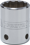 Proto® Tether-Ready 1/2" Drive Socket 24 mm - 12 Point - Industrial Tool & Supply