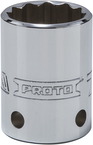Proto® Tether-Ready 1/2" Drive Socket 7/8" - 12 Point - Industrial Tool & Supply