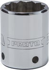 Proto® Tether-Ready 1/2" Drive Socket 28 mm - 12 Point - Industrial Tool & Supply