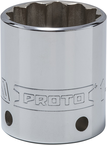 Proto® Tether-Ready 1/2" Drive Socket 1-3/16" - 12 Point - Industrial Tool & Supply