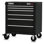 Proto® 550S 34" Roller Cabinet - 6 Drawer, Gloss Black - Industrial Tool & Supply