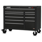 Proto® 550E 50" Power Workstation - 10 Drawer, Gloss Black - Industrial Tool & Supply