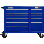 Proto® 550S 50" Workstation - 10 Drawer, Gloss Blue - Industrial Tool & Supply