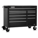 Proto® 550E 50" Front Facing Power Workstation w/ USB - 10 Drawer, Dual Black - Industrial Tool & Supply