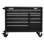 Proto® 550S 50" Workstation - 10 Drawer, Gloss Black - Industrial Tool & Supply