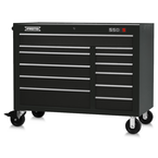 Proto® 550S 50" Workstation - 12 Drawer, Gloss Black - Industrial Tool & Supply