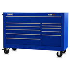 Proto® 550S 66" Workstation - 11 Drawer, Gloss Blue - Industrial Tool & Supply