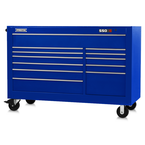 Proto® 550S 66" Workstation - 12 Drawer, Gloss Blue - Industrial Tool & Supply