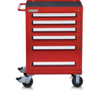 Proto® 560S 30" Roller Cabinet- 6 Drawer- Gloss Red - Industrial Tool & Supply