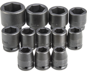 Proto® 3/4" Drive 26 Piece Metric Impact Socket Set - 12 Point - Industrial Tool & Supply