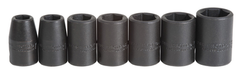 Proto® 1/2" Drive 7 Piece Impact Socket Set - 6 Point - Industrial Tool & Supply