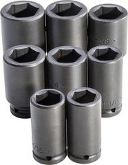 Proto® 3/4" Drive 8 Piece Deep Impact Socket Set - 6 Point - Industrial Tool & Supply