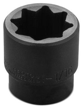 Proto® 1/2" Drive Impact Socket 1-1/16" - 8 Point - Industrial Tool & Supply