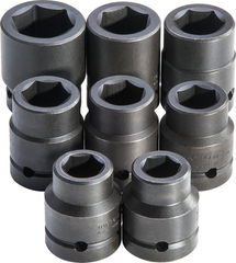 Proto® 1" Drive 8 Piece Impact Socket Set - 6 Point - Industrial Tool & Supply