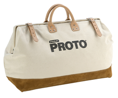 Proto® Extra Heavy Duty Polyester Leather Reinforced Tool Bag - 24" - Industrial Tool & Supply