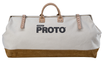 Proto® Extra Heavy Duty Polyester Leather Reinforced Tool Bag - 27" - Industrial Tool & Supply