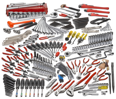 Proto® 248 Piece Metric Intermediate Set With Roller Cabinet J553441-8SG - Industrial Tool & Supply