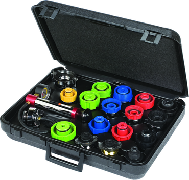 Proto® 23 Piece Complete Auto Cooling System Tester - Industrial Tool & Supply