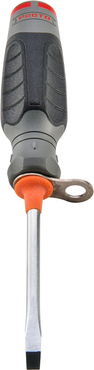 Proto® Tether-Ready Duratek Slotted Keystone Round Bar Screwdriver - 1/4" x 4" - Industrial Tool & Supply