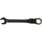 Proto® Black Chrome Combination Locking Flex-Head Ratcheting Wrench 11 mm - Spline - Industrial Tool & Supply