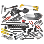 Proto® 89 Piece Railroad Machinist's Set With Tool Box - Industrial Tool & Supply