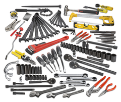 Proto® 107 Piece Railroad Pipe Fitter's Set with Tool Box - Industrial Tool & Supply