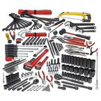 Proto® 172 Piece Railroad Roadway Set With 7 Drawer Roller Cabinet - Industrial Tool & Supply