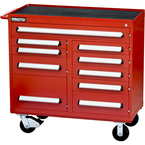 Proto® 460 Series 45" Workstation - 10 Drawer, Red - Industrial Tool & Supply