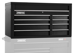 Proto® 550S 50" Top Chest - 8 Drawer, Dual Black - Industrial Tool & Supply