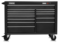 Proto® 550S 57" Workstation - 13 Drawer, Dual Black - Industrial Tool & Supply