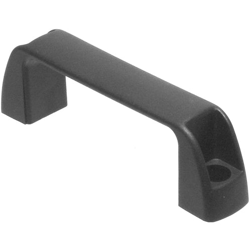 Model 71162, Plastic Bridge Top Mount Pull Handle, 5.20″ Mounting Centers, 5/16″ Mount Hole, Matte Black Color - Industrial Tool & Supply