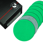 5" - 180 Grit PSA - Q711T Film - Disc on Roll - DOR - Premium - Industrial Tool & Supply