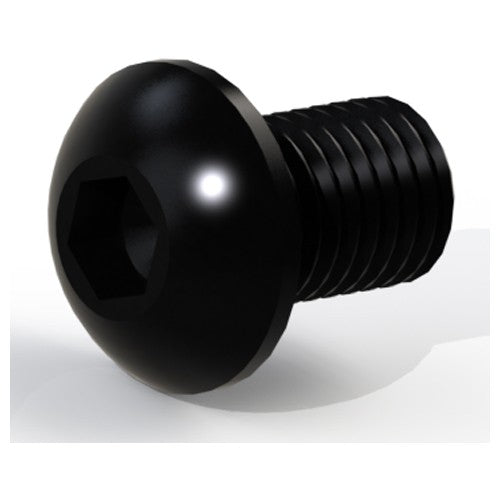 10 Pack - "Quik" Button Head Screw (Plug) for High Presure Coolant (Fits: QDH QDL QDLM QZST Hex Key not Stocked) - Industrial Tool & Supply