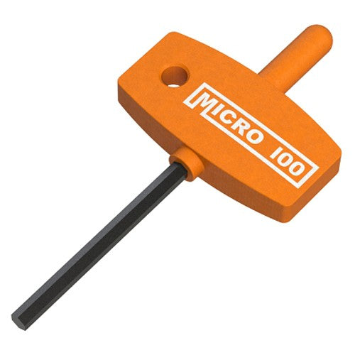 ‎"Quik" "T" Style Handle Hex Wrench (Fits: QC-1 QC-1LH QC-2 Locating/Locating Screws) - Industrial Tool & Supply