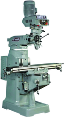 Electronic Variable Speed Vertical Mill UL - R-8 Spindle - 9 x 49'' Table Size - 3HP - 3PH - 220V Motor - Industrial Tool & Supply