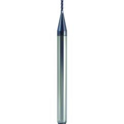 1/4 x 1/4 x 3/4 x 2-1/2 4FL W/ .045 C/R End Mill-Uncoated - Industrial Tool & Supply