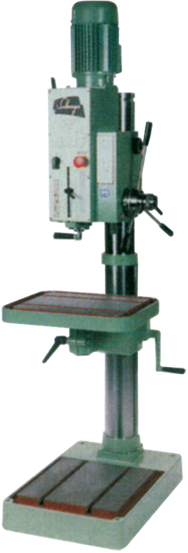 SE20354 SOLBERGA 25" Drill Press; 2.2HP(low) 3HP(high); 440V/3/60 Motor; 4MT Spindle; Manual Feed - Industrial Tool & Supply