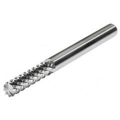 1/4" Dia - 1/4" SH-2-1/2" OAL-Diamond Cut Flute Style A - CBD Router - Industrial Tool & Supply