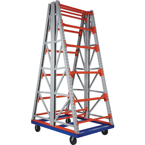 Portable Two Sided Reel Rack 52.4 × 72.5 × 134.4 - Exact Industrial Supply