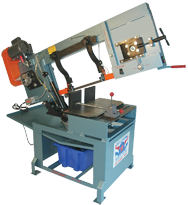 Horizontal Bandsaw-Wet Cutting - #HW1212; 12 x 12'' Capacity; 1HP, 1PH, 110/220V Motor - Industrial Tool & Supply