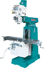 Vertical Mill - ISO40 Spindle - 10 x 54'' Table Size - 5HP Motor - Industrial Tool & Supply
