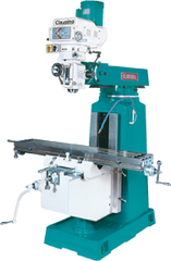 Vertical Mill - ISO40 Spindle - 10 x 54'' Table Size - 5HP Motor - Industrial Tool & Supply