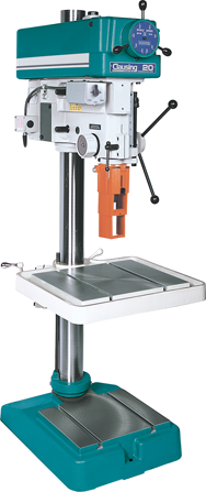 2277 Variable Speed Floor Model Drill Press - 20'' Swing; 1-1/2HP, 3PH, 440V Motor - Industrial Tool & Supply