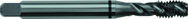 M16x1.5 D6 3 Flute Spiral Flute Semi-Bottoming Black Ring Tap-Steam Oxide - Industrial Tool & Supply